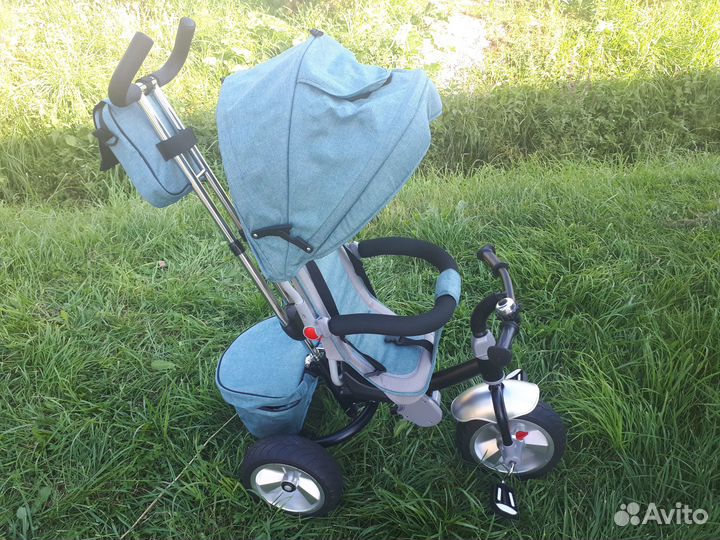 Трехколесный велосипед-коляска