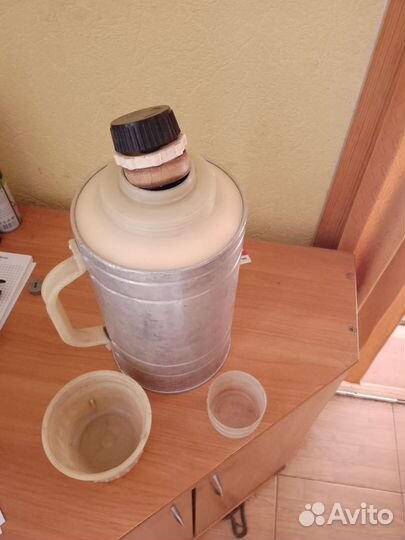 Термос 3 литра СССР алюминиевый