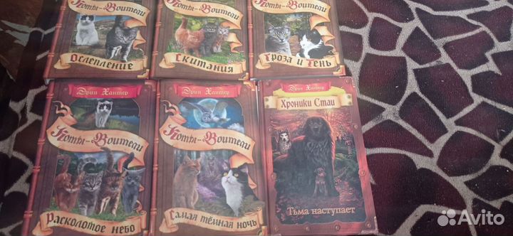 Книги коты воители