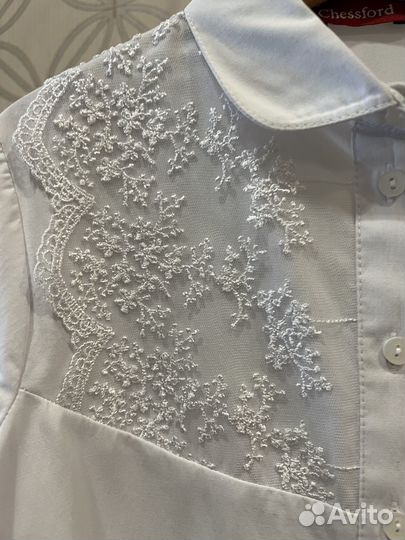 Блузка школьная р 140