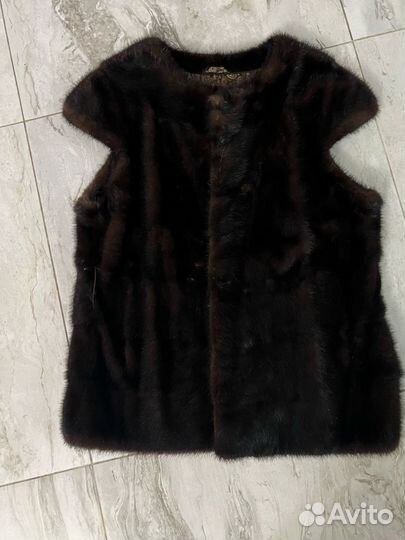 Норковый жилет