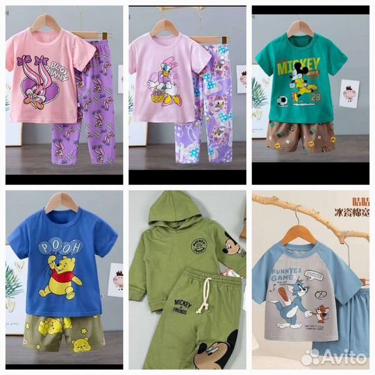 Вещи одежда для детей летние