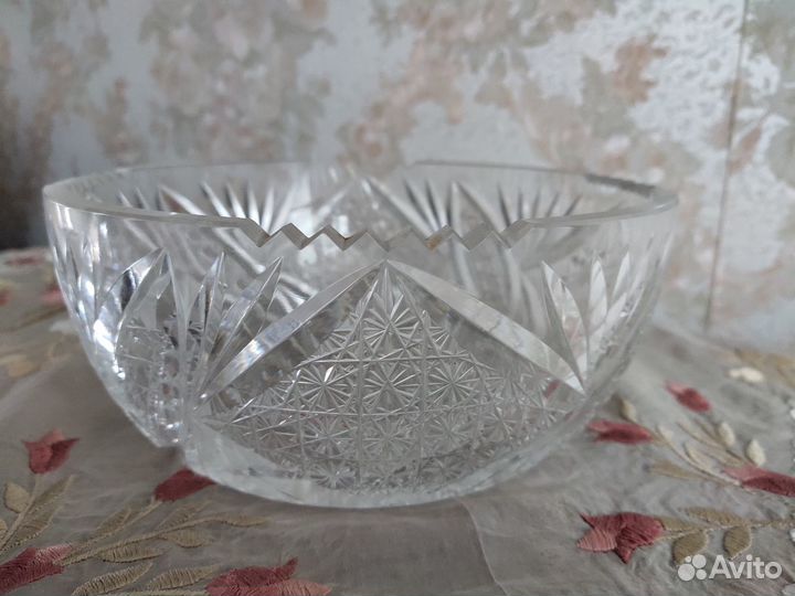 Хрустальный салатник