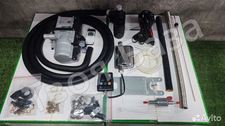 Предпусковой подогреватель двигателя 5kW с GSM