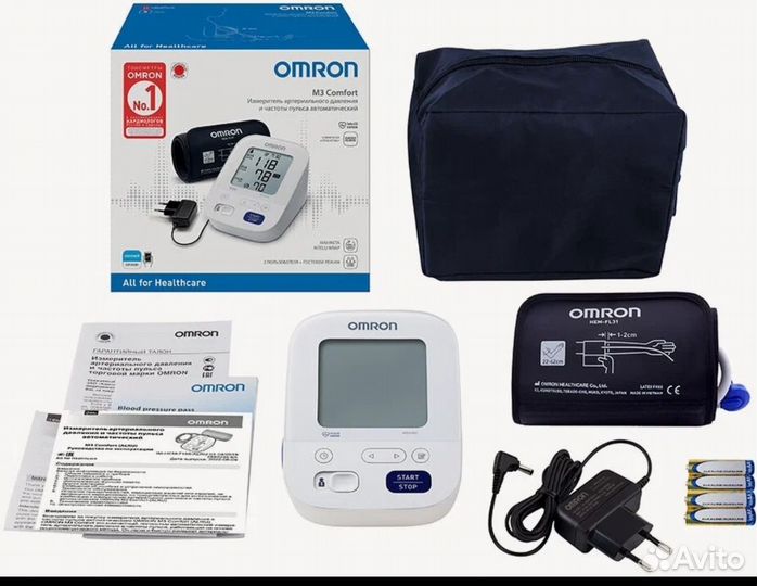 Тонометр omron m3 comfort