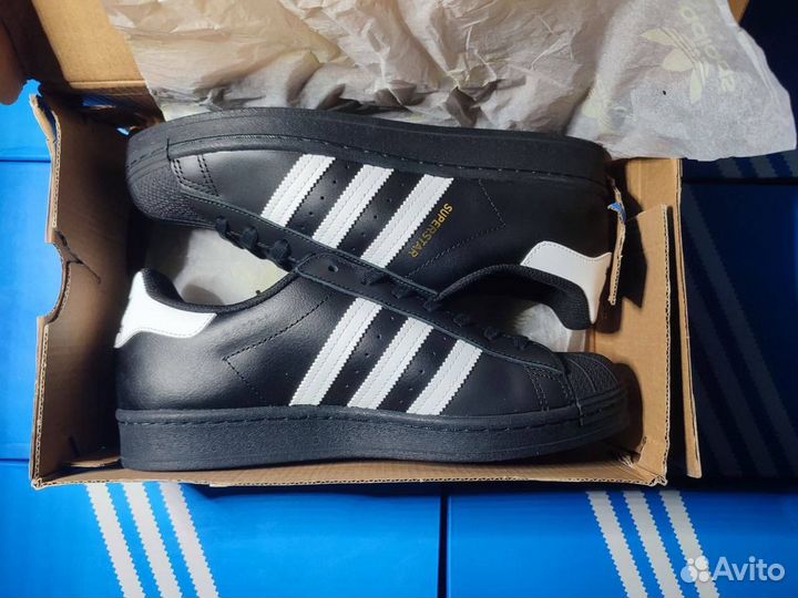 Adidas Superstar black оригинал