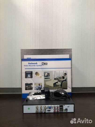 Комплект видеонаблюдения на 4 камеры