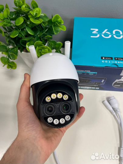 Видит номера камера уличная WiFi с зумом 8х (Арт.8