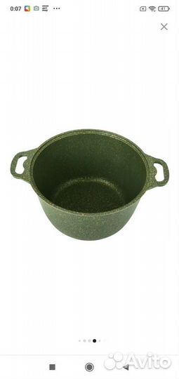 Казан 4л с антипригарным покрытием