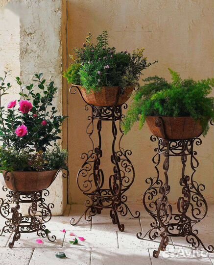 Кованая Цветочница Для Цветов Декоративная