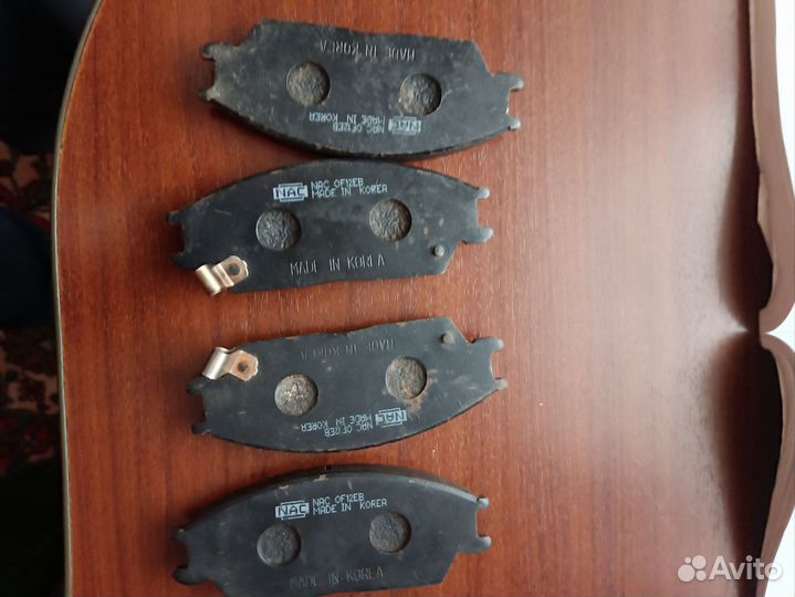 Тормозные колодки передние hyundai акцент, getz