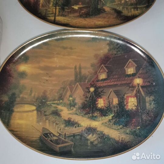 Тарелки настенные.Серия. Пейзаж.Германия