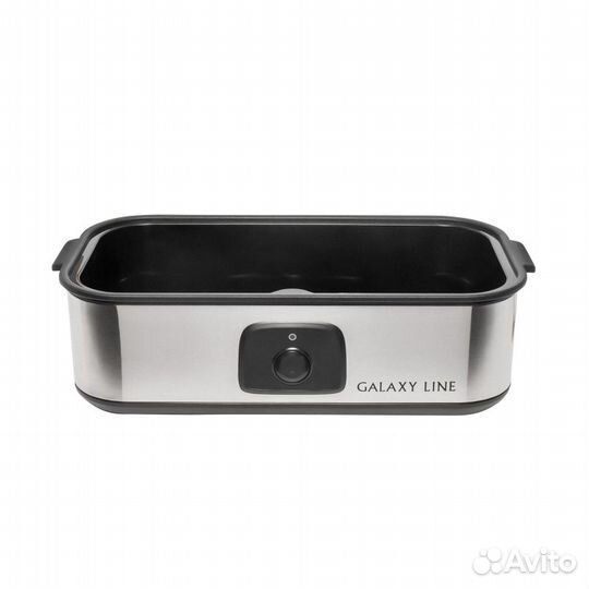 Йогуртница Galaxy line GL2697, серебристый, черный
