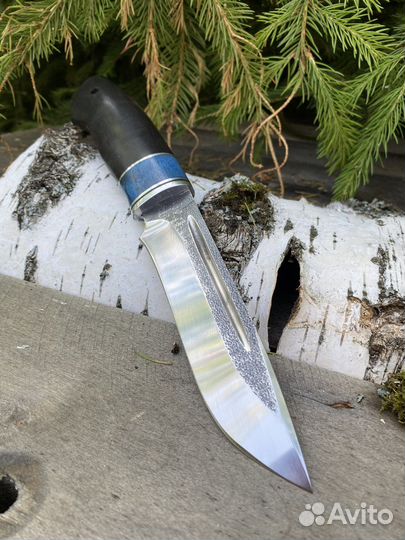 Нож охотничий кованый х12 мф
