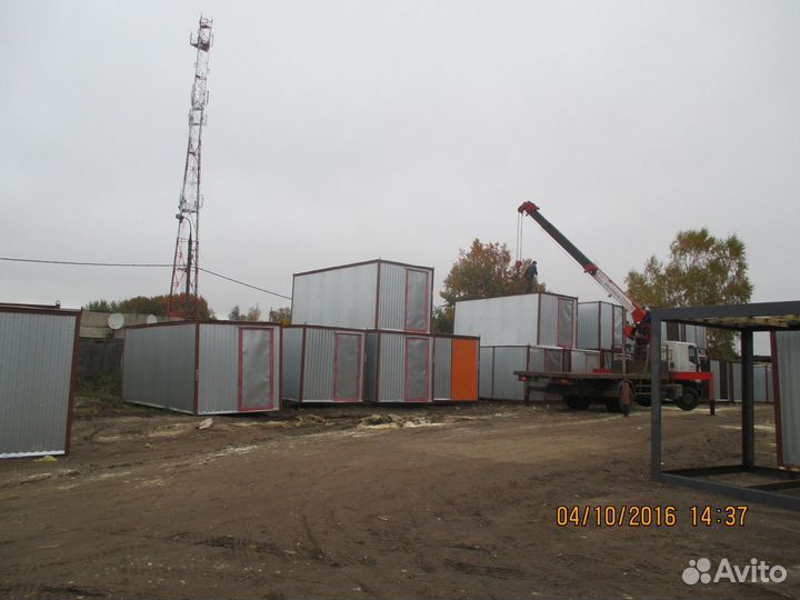 Аренда строительного вагончика без залога
