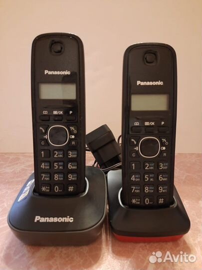 Радиотелефон Panasonic 2 трубки