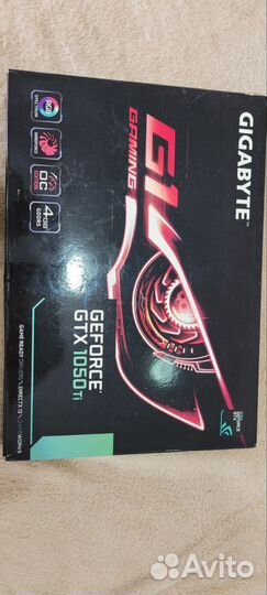 Видеокарта gtx 1050 ti 4gb gigabyte