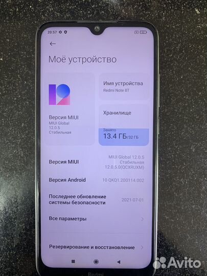 Xiaomi redmi Note 8 T