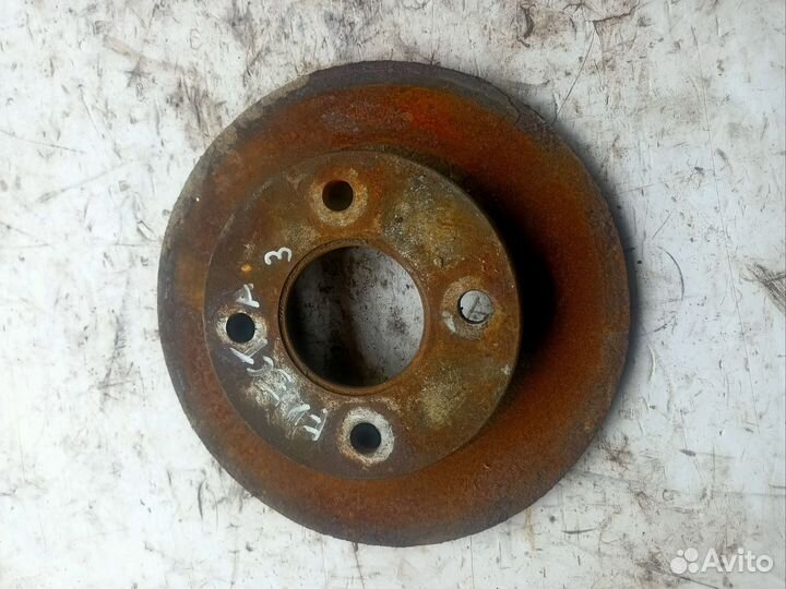 Диск тормозной задний Ford Fiesta 4