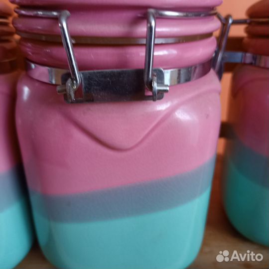 Набор банок для чая/кофе/сахара