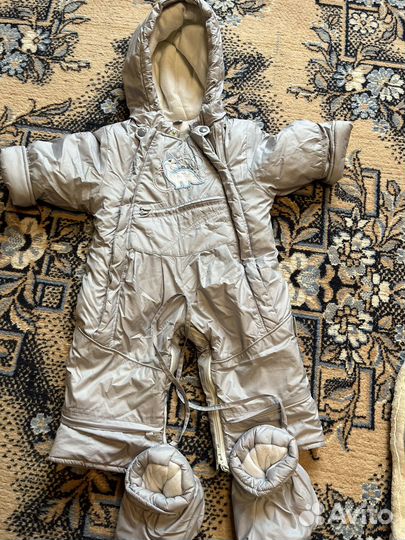 Зимний конверт трансформер для новорожденных