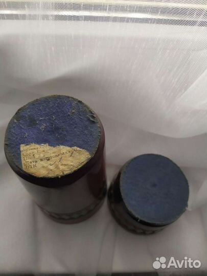 Деревянный стакан и солонка, СССР