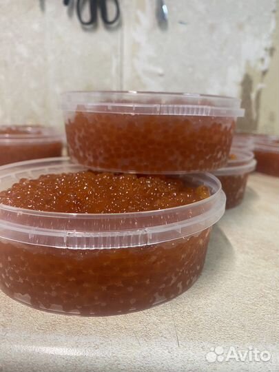 Икра красная кета, горбуша