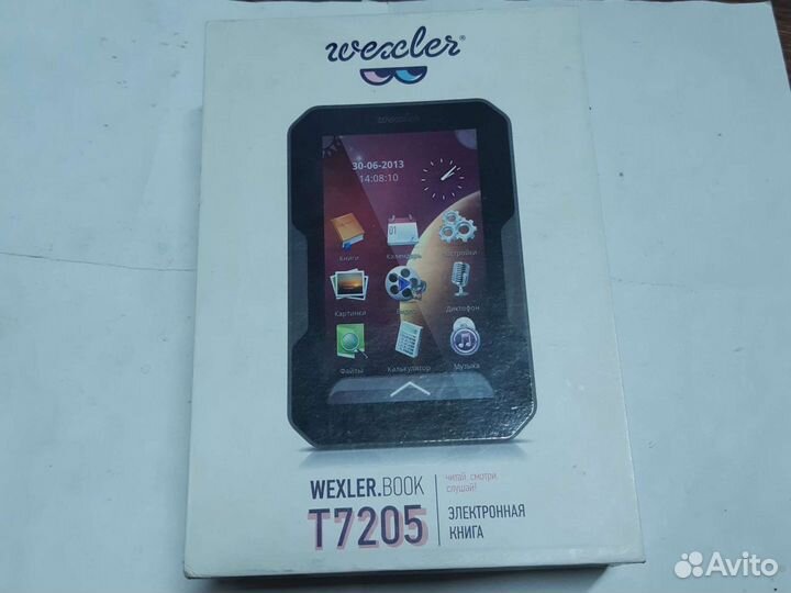 Электронная книга Wexler T7205 256Мб/4Гб 7