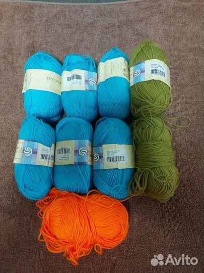 Пряжа нитки для вязания