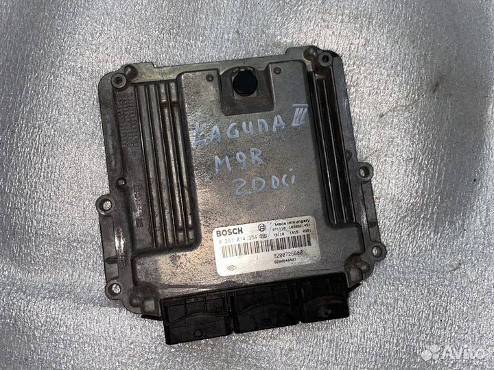 Эбу 0281014354 Renault Laguna lll M9R 2.0dci