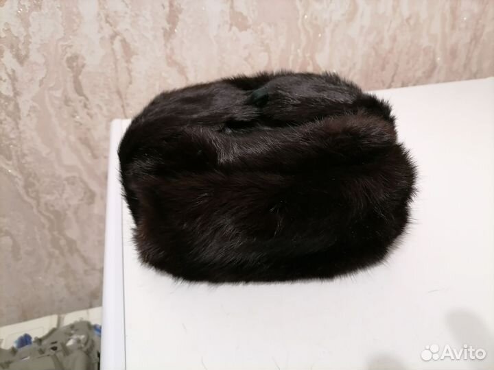 Шапка ушанка кроличья СССР