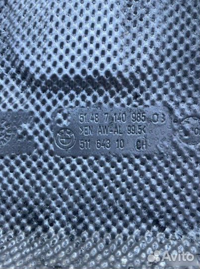 Теплоизоляция редуктора моста задняя Bmw E9X