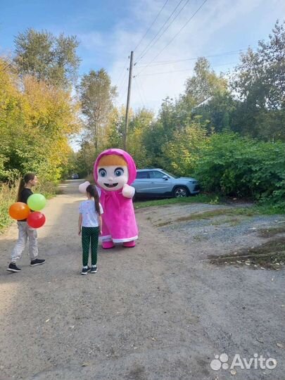 Поздравление от ростовых кукол