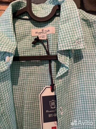 Рубашка новая Massimo Dutti размер 134-146 см