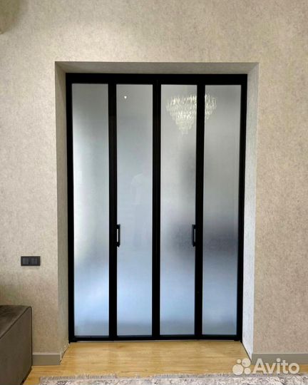 Перегородка из профиля под ключ