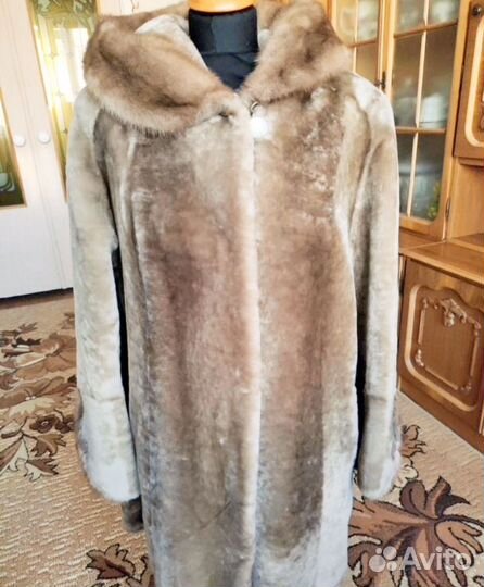 Шуба мутоновая 56