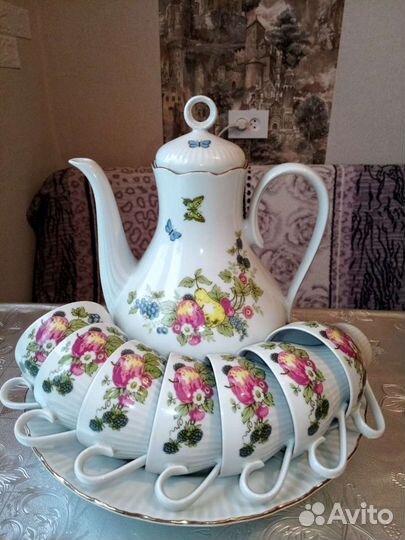 Сервиз гдр jlmenau 1777 на 12 персон