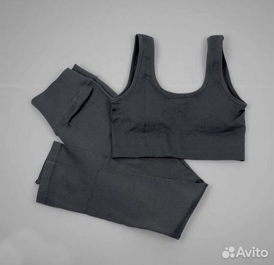 Спортивный костюм, легинсы, топ luolli 46 (М)