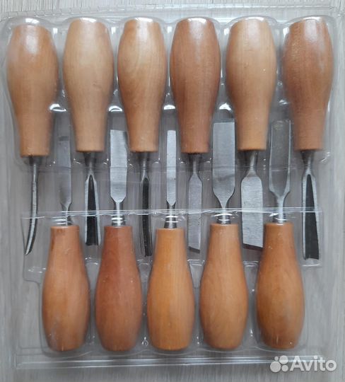 Набор резцов для резьбы по дереву