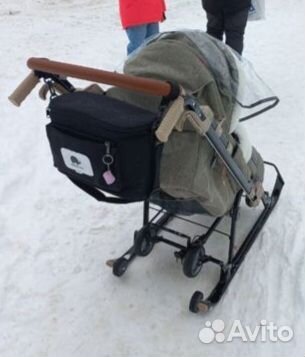 Коляска санки