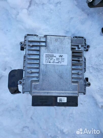 Блок управления двс эбу Genesis G80 2.0T G4KL