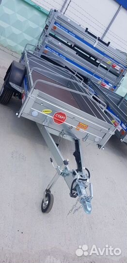 Самосвальный прицеп старт A2512 тент500
