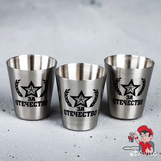 Лазерная гравировка любых цилиндрических предметов