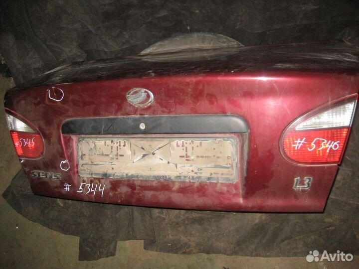 Заз Сенс- бу крышка багажника пустая