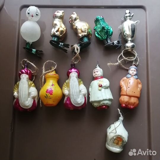 Елочные игрушки СССР