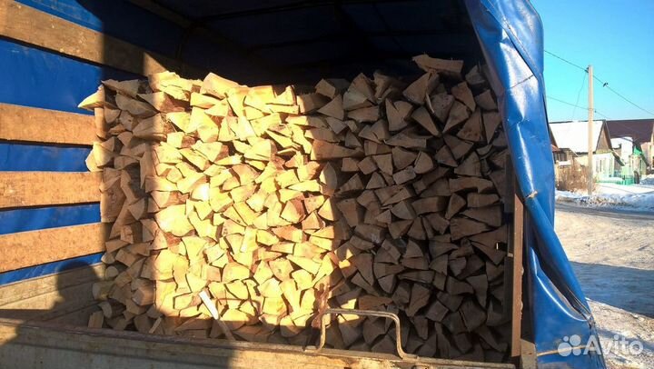 Дрова березовые с доставкой и разгрузкой