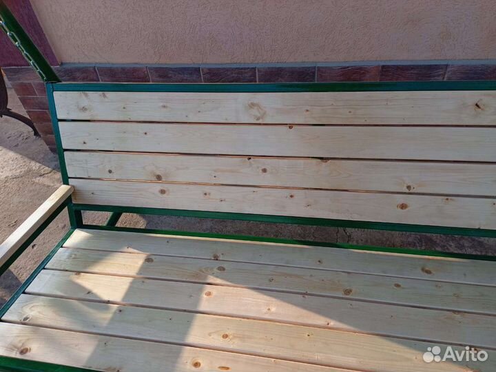 Садовые качели лофт