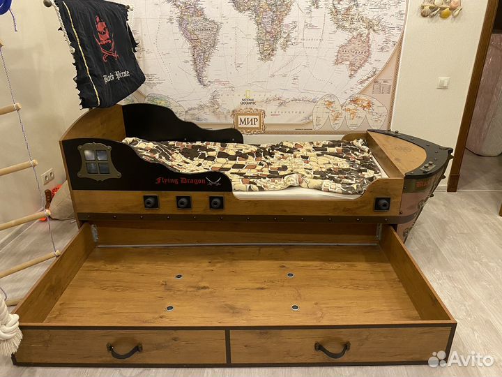 Комплект детской мебели Cilek Pirate