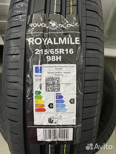 Royal Black Royal Mile 215/65 R16 98H