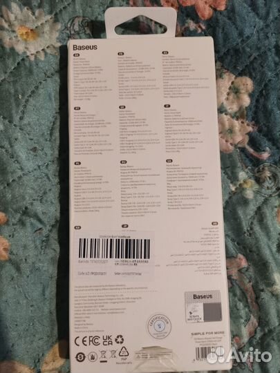 Повербанк baseus 10000 Новый